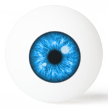 Blue Eye Funny Ping Pong Ball