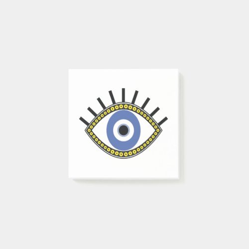 Blue eye good luck greek evil eye protection post_it notes