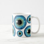 Blue Eye Iris Cool Eyeball Custom Mug at Zazzle