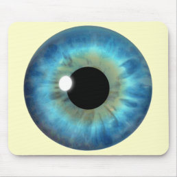 Blue Eye Iris Custom Cool Mousepad Mousemat