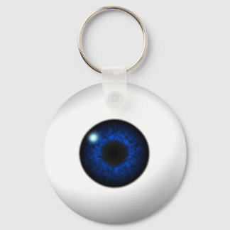 blue eye keychain