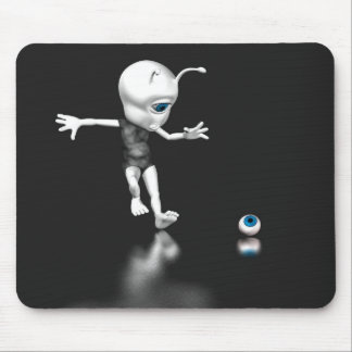 Blue Eye Lost Mouse Pad