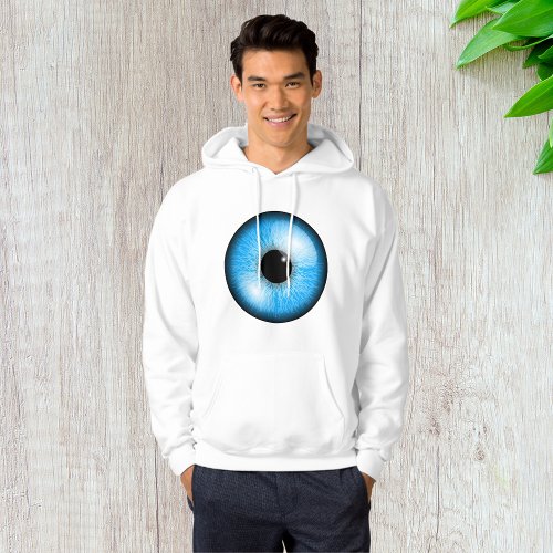 Blue Eye Mens Hoodie