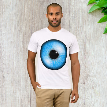 Blue Eye Mens T-shirt by spudcreative at Zazzle