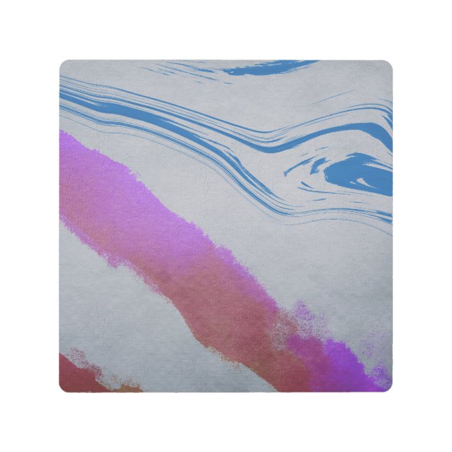 Blue Eye Metal Print (Front)