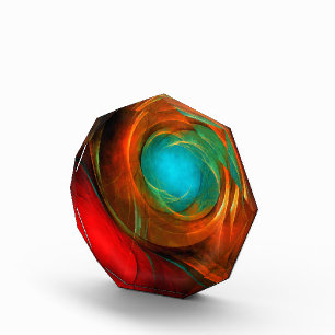 Blue Eye Modern Abstract Fine Art Cool Pattern #16 Acrylic Award