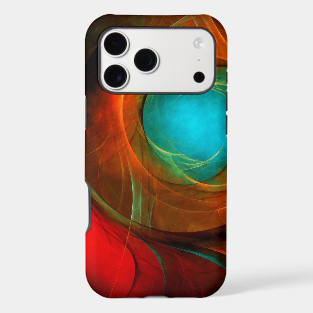 Blue Eye Modern Abstract Fine Art Cool Pattern #16 Case-Mate iPhone Case (Back)