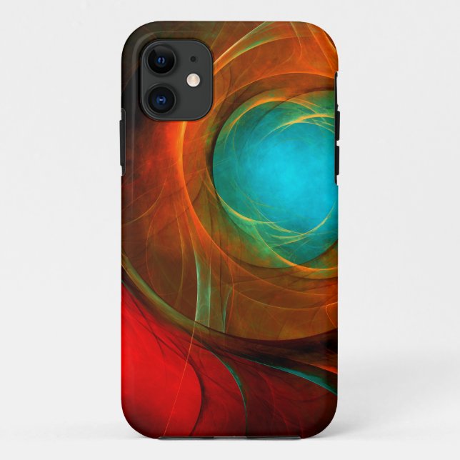 Blue Eye Modern Abstract Fine Art Cool Pattern #16 Case-Mate iPhone Case (Back)