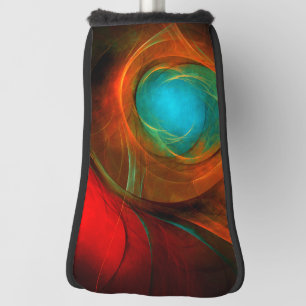 Blue Eye Modern Abstract Fine Art Cool Pattern #16 Golf Head Cover
