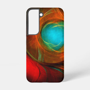 Blue Eye Modern Abstract Fine Art Cool Pattern #16 Samsung Galaxy S22 Case