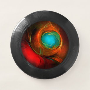 Blue Eye Modern Abstract Fine Art Cool Pattern #16 Wham-O Frisbee