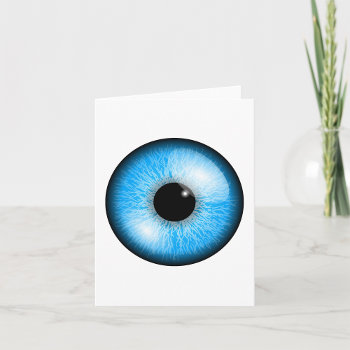 Blue Eye Note Cards by spudcreative at Zazzle