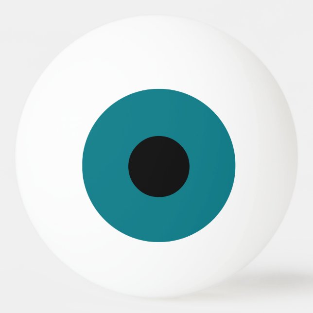 Blue Eye Ping-Pong Ball (Front)