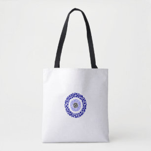 Blue Eye Protection Tote Bag