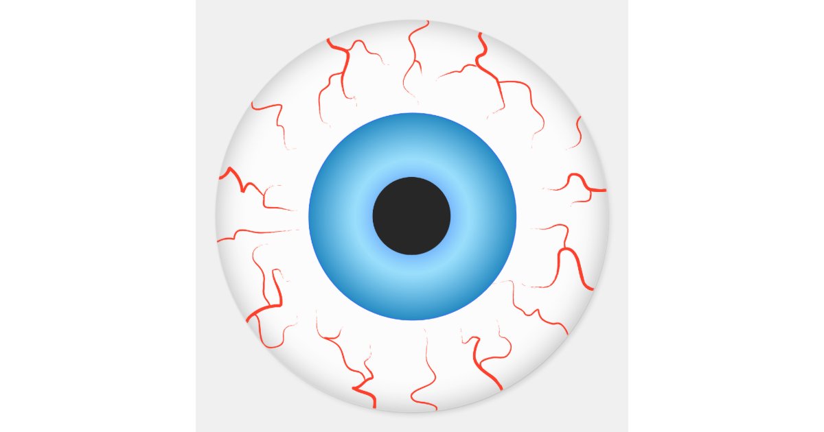 Blue Eye Sticker | Zazzle