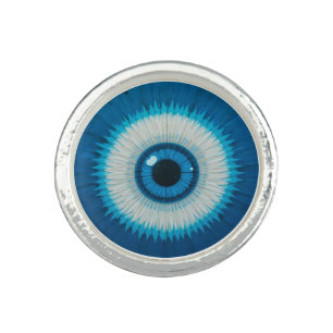 🧿 Blue Eye Symbol For Protection Ring