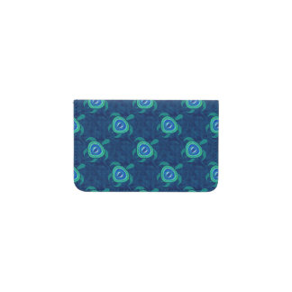 Blue Eye Turtle Business Card Holder