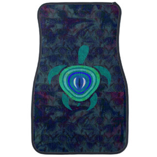 Blue Eye Turtle Car Floor Mat