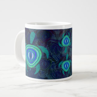 Blue Eye Turtle Jumbo Mug