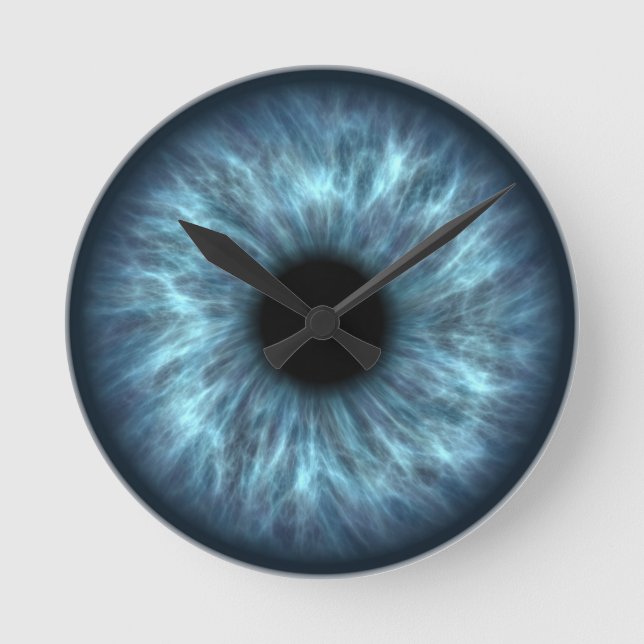 Blue eye wall clock (Front)