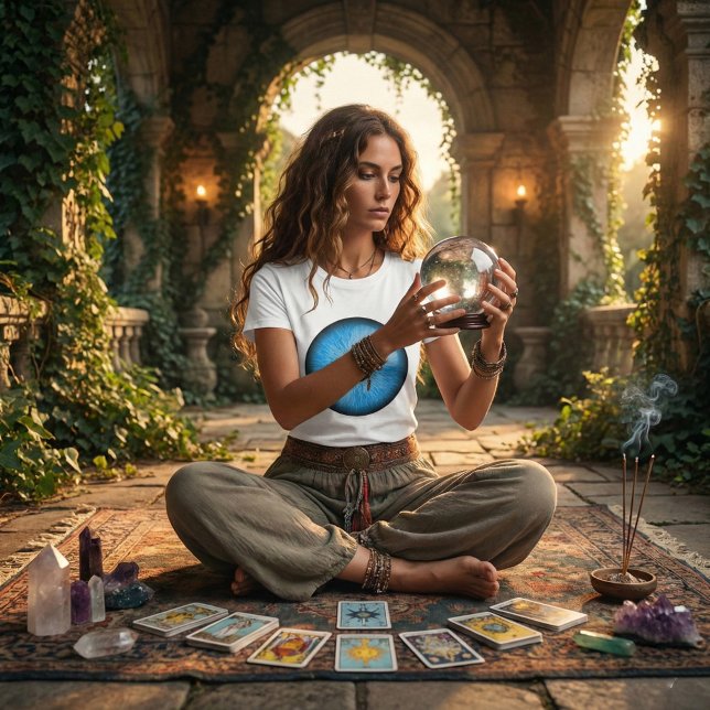 Blue Eye Womens T-Shirt (Creator Uploaded)