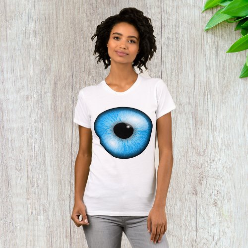 Blue Eye Womens T_Shirt