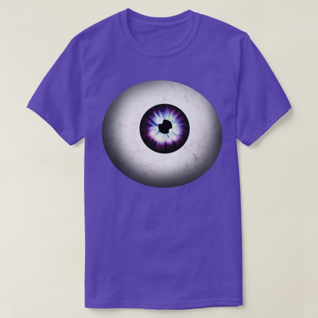 Blue Eyeball 1 T-Shirt (Design Front)