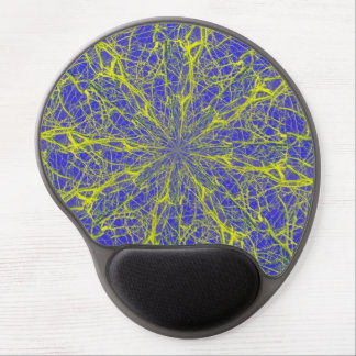 Blue Eyeball Maze Gel Mousepad