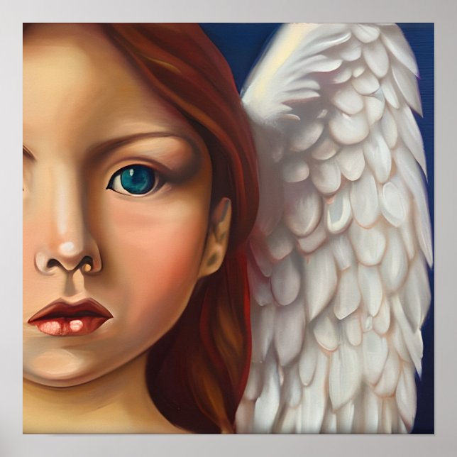 Blue Eyed Angel Poster (Front)
