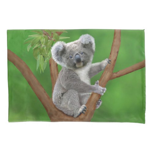 Blue_Eyed Baby Koala Bear Pillowcase