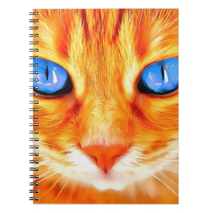 Blue-eyed Cat Notebook