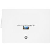 Blue-eyed Cat Philosopher Notecards [Blank Inside] Cards (Back Horizontal)