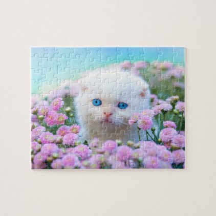 Blue Eyed Cutie Jigsaw Puzzle