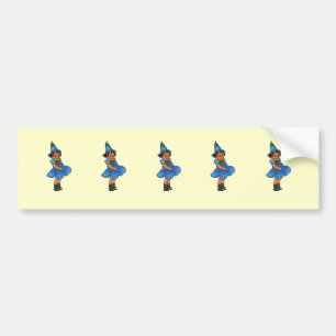 Blue-eyed Flax Bumper Sticker