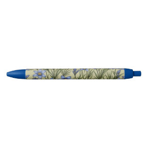 Blue-Eyed Grass flower pattern Pen