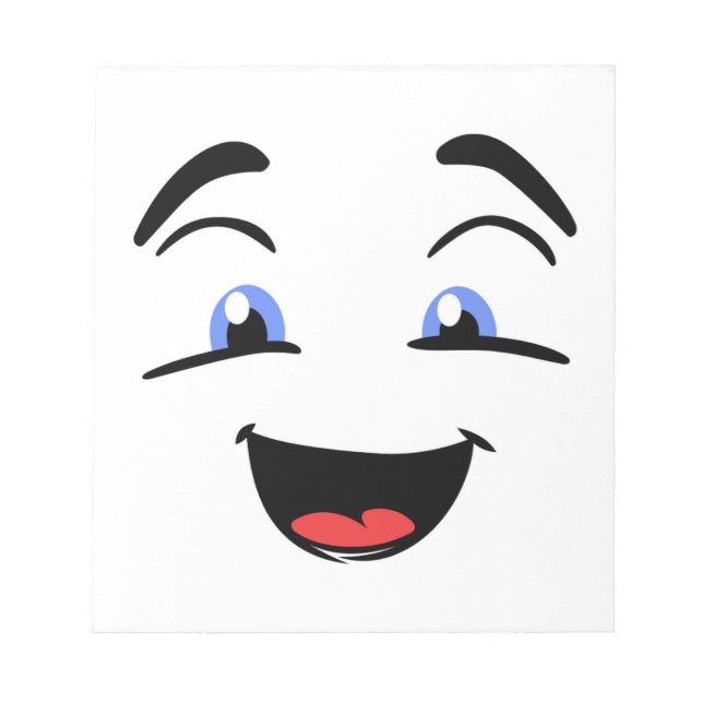BLUE EYED NOTEPAD (Front)