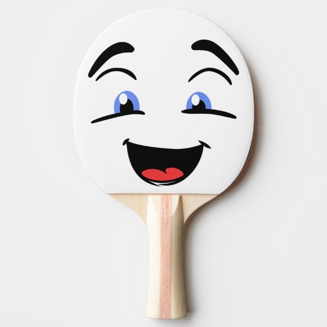 BLUE EYED Ping-Pong PADDLE (Front)
