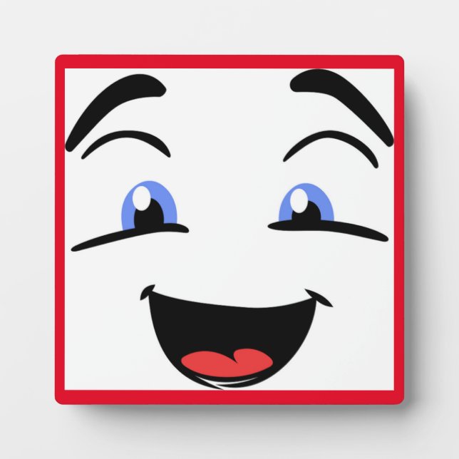 BLUE EYED PLAQUE (Front)