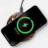 Blue Eyed Tiger Mountain Landscape Wireless Charger (Phone)