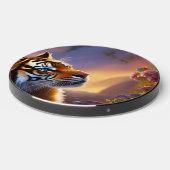 Blue Eyed Tiger Mountain Landscape Wireless Charger (Front 2)