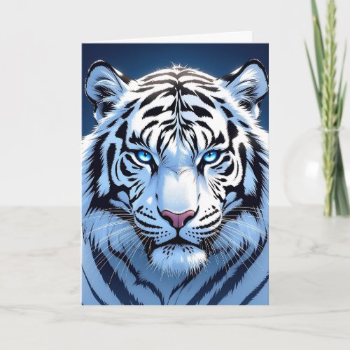 Blue eyed White Tiger Birthday 