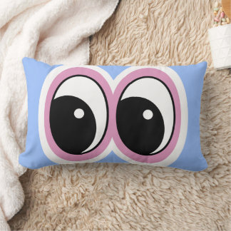 Blue Eyes Design 16x16  Lumbar Pillow