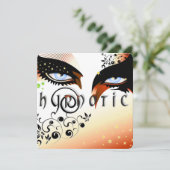 Blue Eyes Fashion Make Up (Standing Front)