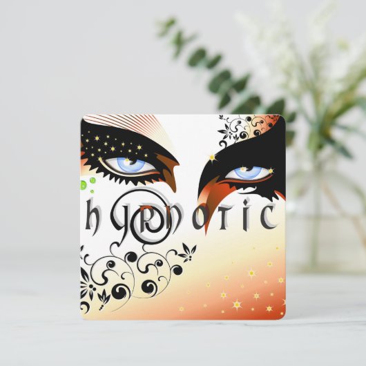 Blue Eyes Fashion Make Up (Standing Front)