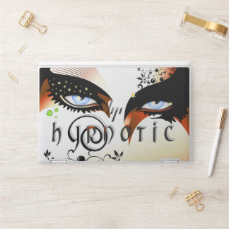 Blue Eyes Fashion Make Up HP Laptop Skin