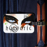 Blue Eyes Fashion Make Up Luggage Tag<br><div class="desc">Beautiful Girl's Blue Hypnotic Eyes With Fantastic Make Up. Original Vector High Quality Graphic Art Design Copyright BluedarkArt TheChameleonArt</div>