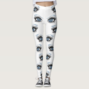 Blue Eyes Leggings