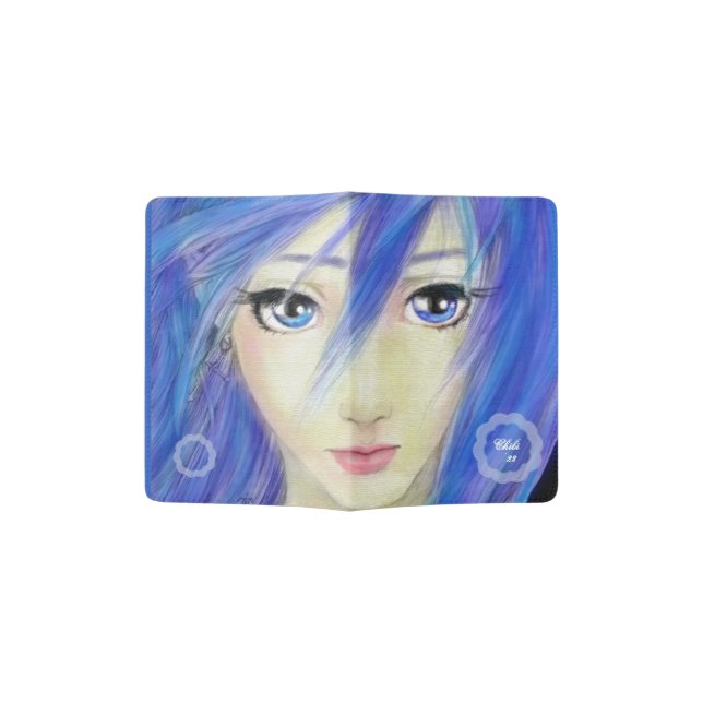 Blue Eyes Message  iPad Pro Cover (Opened)