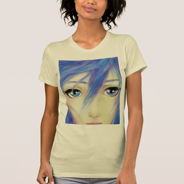 Blue Eyes Message T-Shirt (Front)