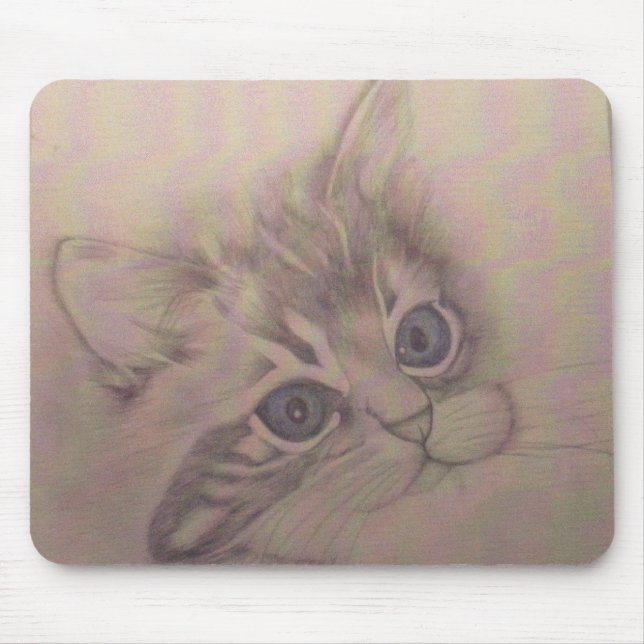 Blue Eyes Mouse Pad (Front)